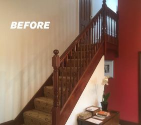 hallway-renovation-new-glass-staircase-velux-window-padiham-whalley-clitheroe